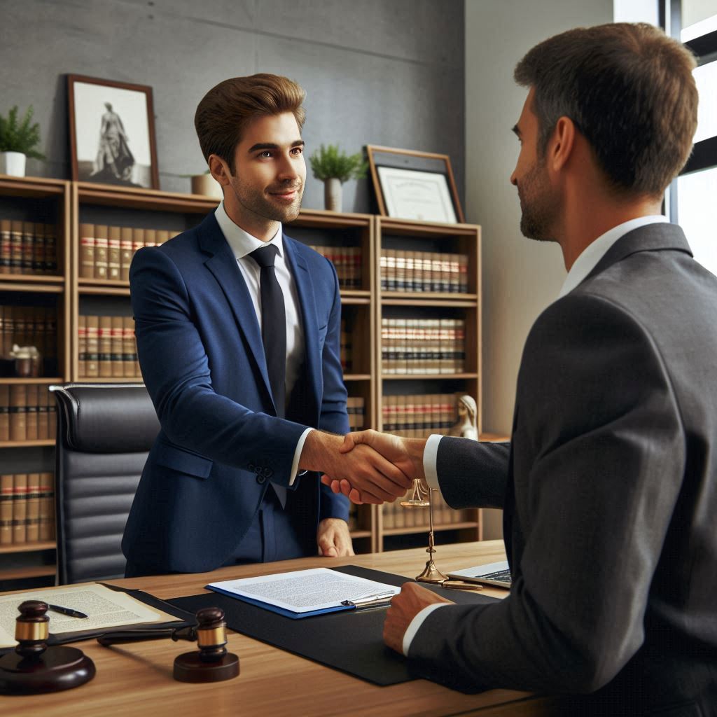 professional male lawyer 