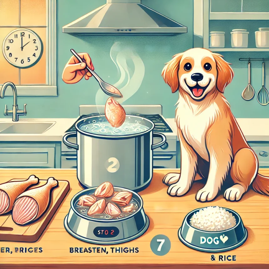 How to Boil Chicken for Dogs