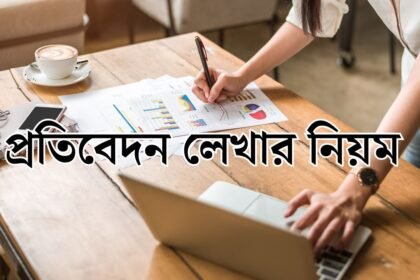 প্রতিবেদন লেখার নিয়ম